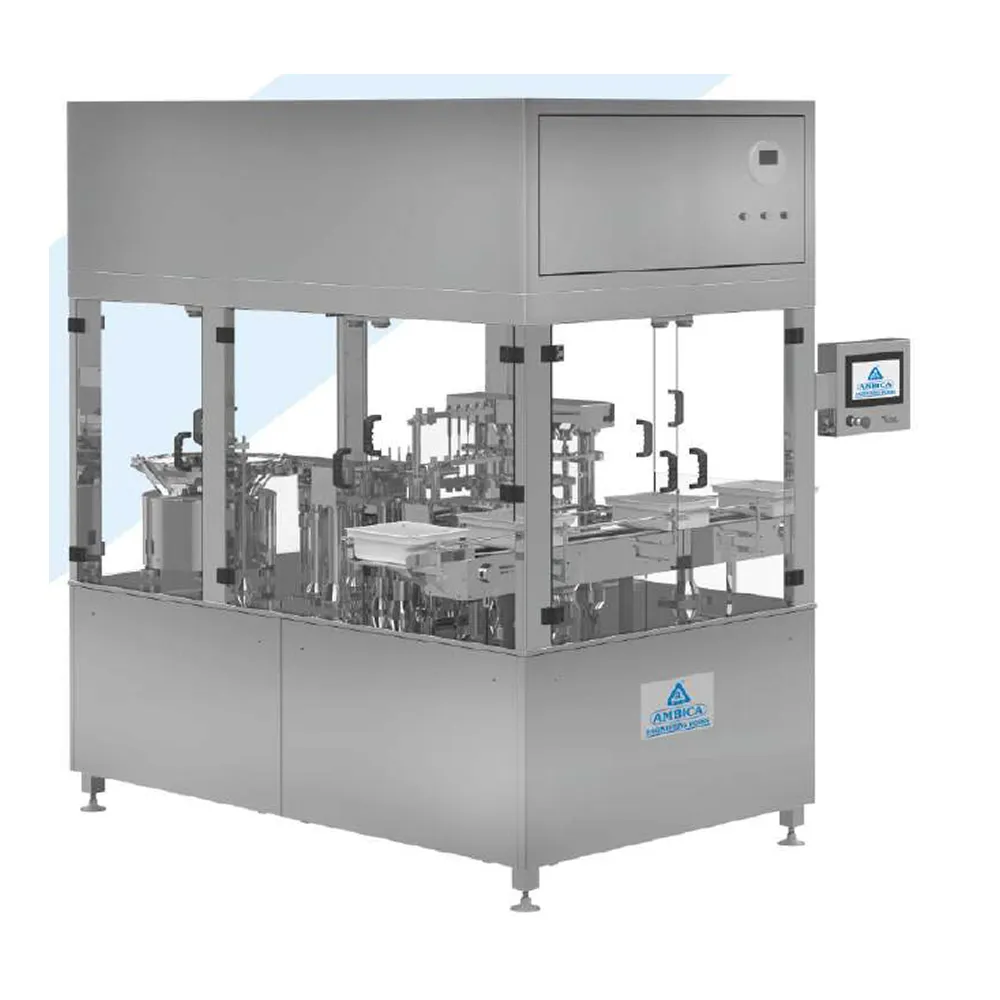 Automatic Prefilled Syringes Filing and Stoppering Machine